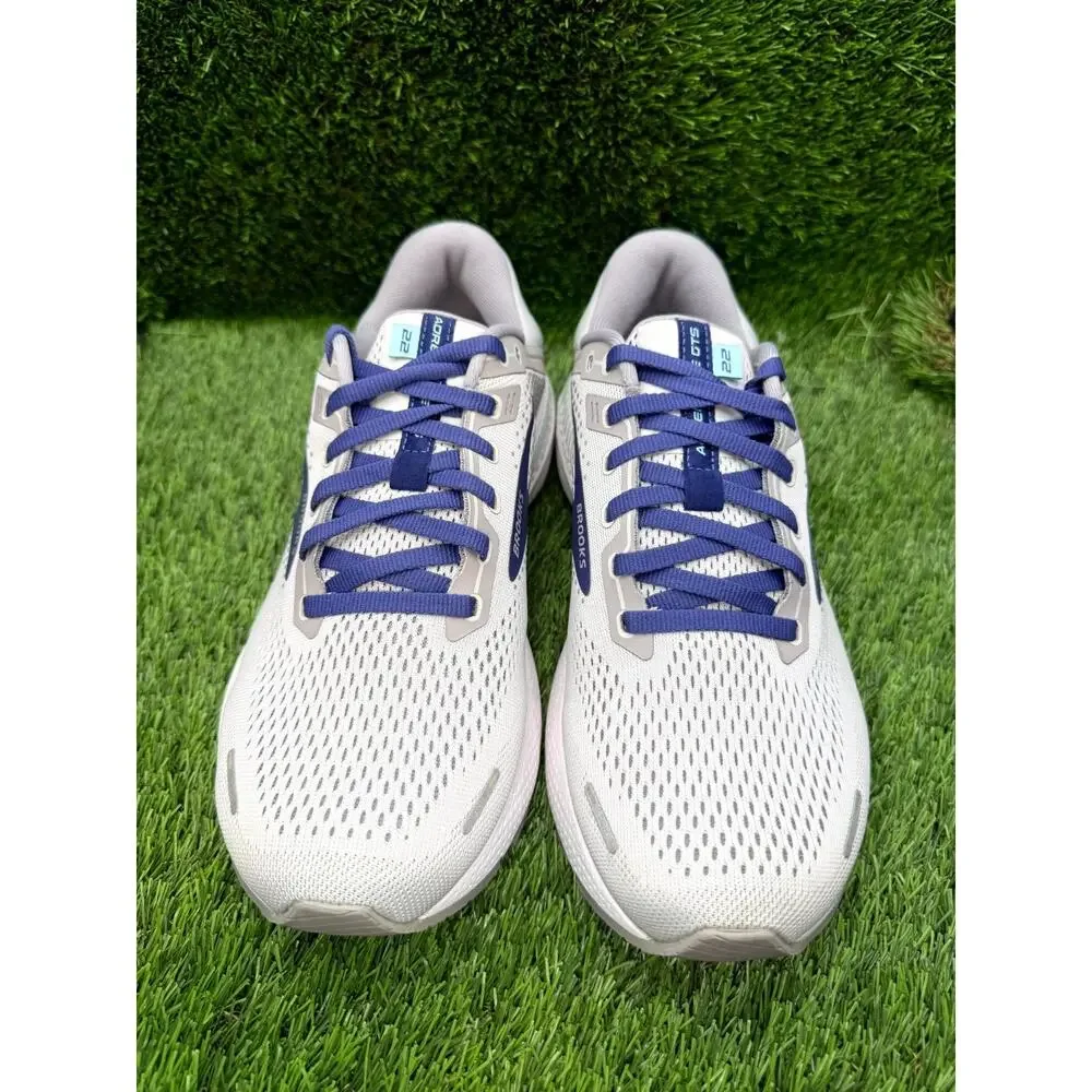 Brooks Adrenaline GTS 22 1203531D045 Athletic Sneaker Womens 10.5D Gray Mesh Gym